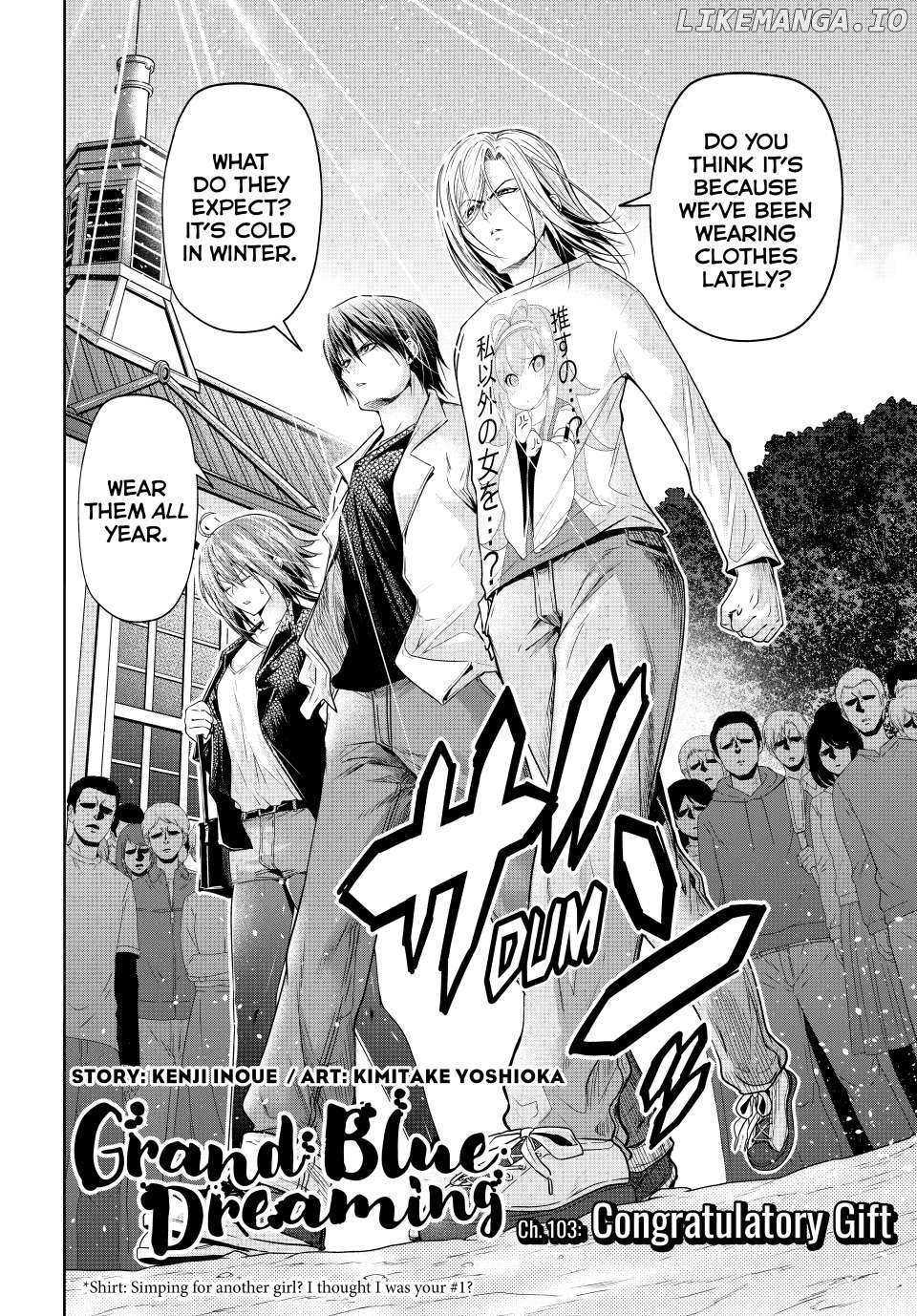 Grand Blue, Chapter 103 image 02